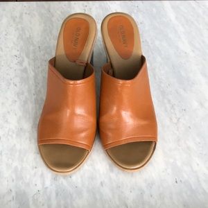 Old Navy Mules with Heel